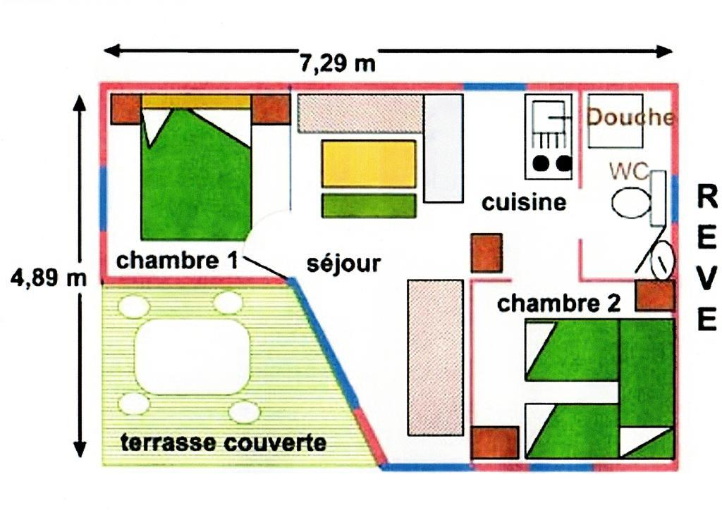 Hôtel Le Clos Fleuri à Médis Chambre photo